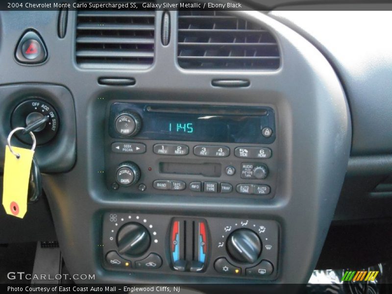 Galaxy Silver Metallic / Ebony Black 2004 Chevrolet Monte Carlo Supercharged SS