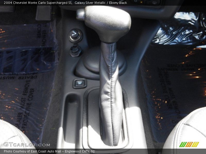 Galaxy Silver Metallic / Ebony Black 2004 Chevrolet Monte Carlo Supercharged SS