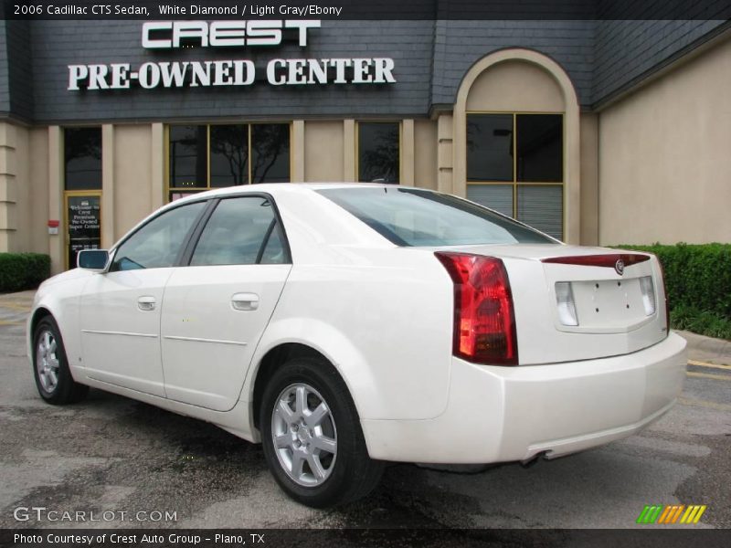 White Diamond / Light Gray/Ebony 2006 Cadillac CTS Sedan