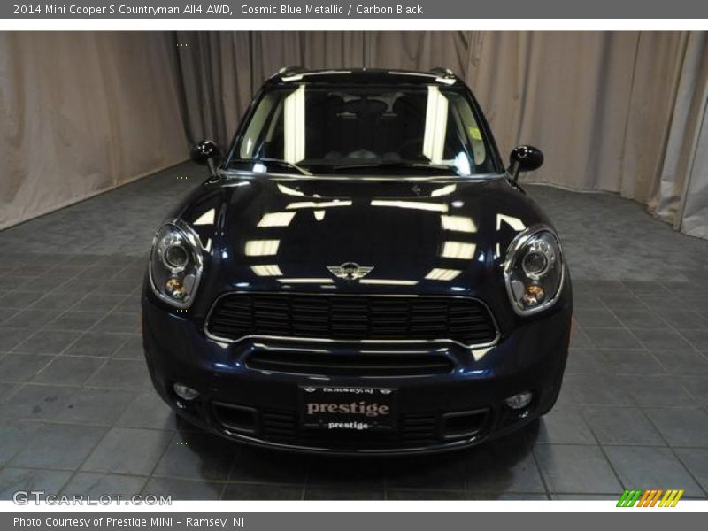 Cosmic Blue Metallic / Carbon Black 2014 Mini Cooper S Countryman All4 AWD