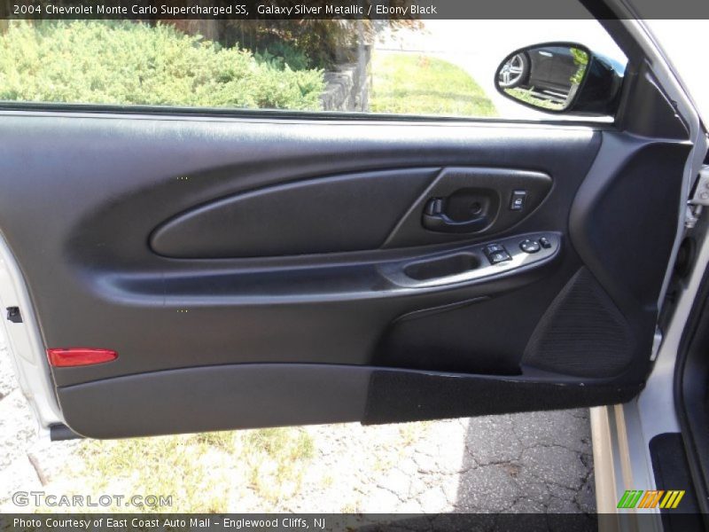 Galaxy Silver Metallic / Ebony Black 2004 Chevrolet Monte Carlo Supercharged SS