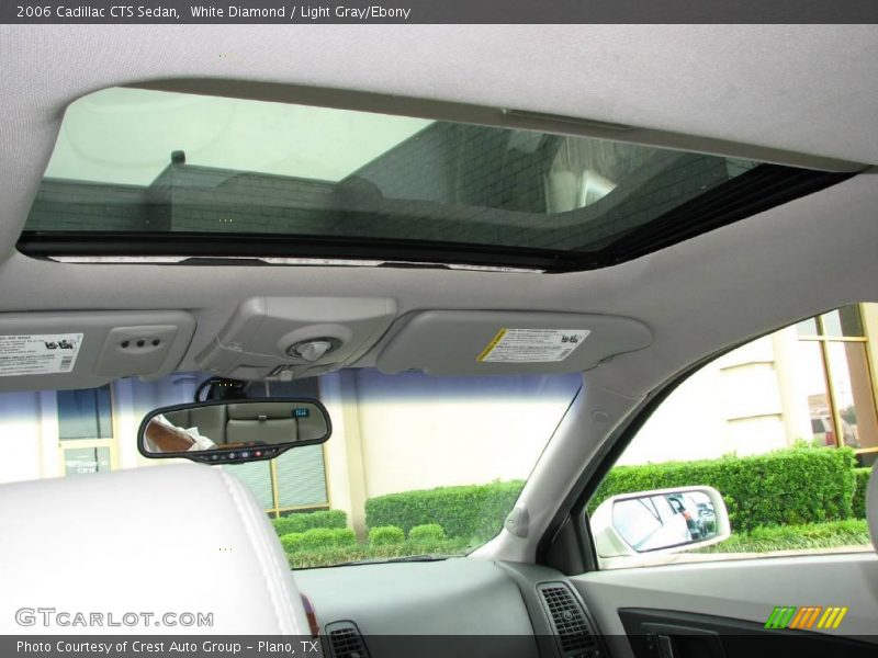 White Diamond / Light Gray/Ebony 2006 Cadillac CTS Sedan