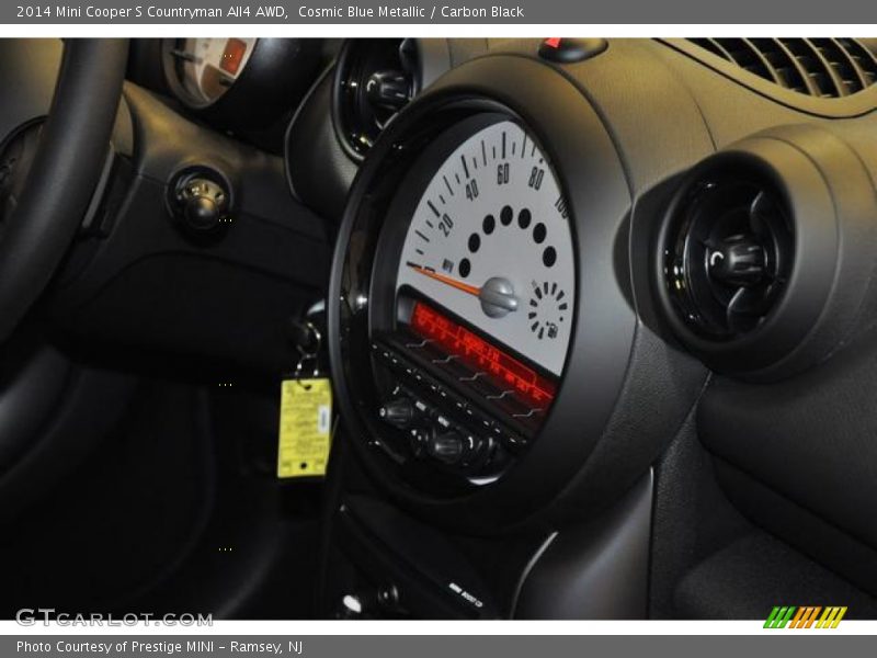 Cosmic Blue Metallic / Carbon Black 2014 Mini Cooper S Countryman All4 AWD