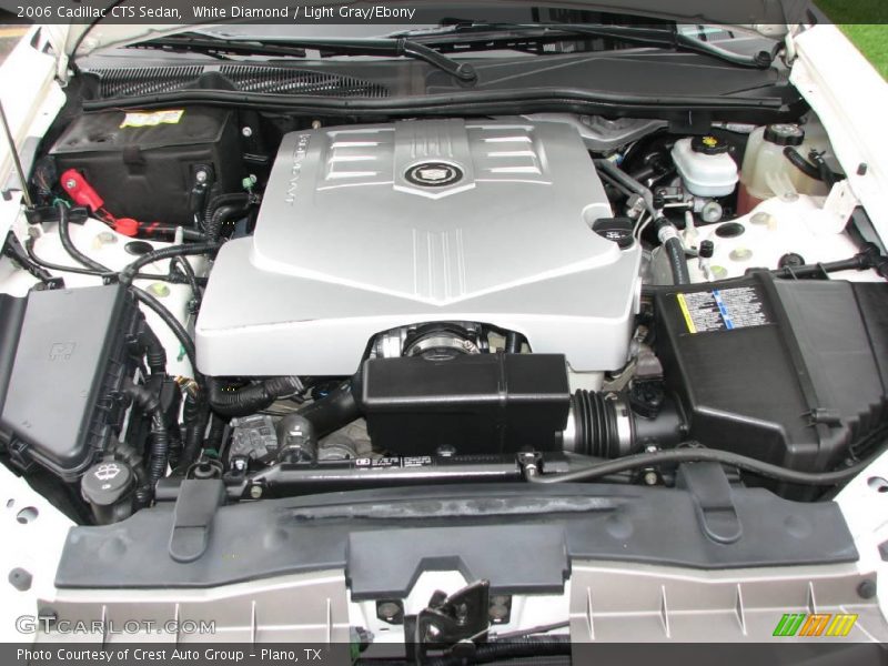 White Diamond / Light Gray/Ebony 2006 Cadillac CTS Sedan