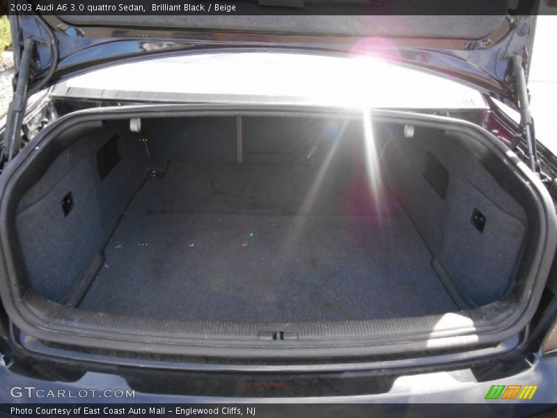 Brilliant Black / Beige 2003 Audi A6 3.0 quattro Sedan