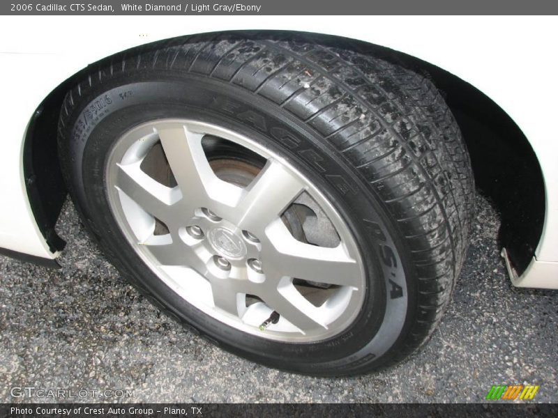 White Diamond / Light Gray/Ebony 2006 Cadillac CTS Sedan