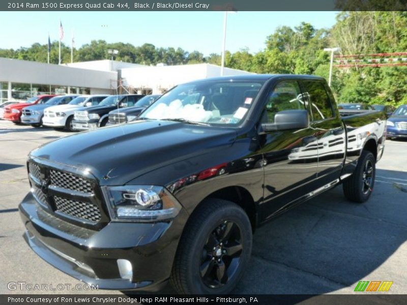 Front 3/4 View of 2014 1500 Express Quad Cab 4x4