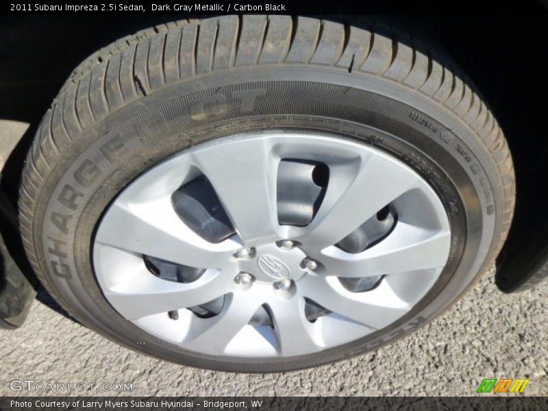 Dark Gray Metallic / Carbon Black 2011 Subaru Impreza 2.5i Sedan