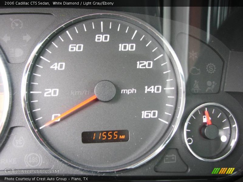 White Diamond / Light Gray/Ebony 2006 Cadillac CTS Sedan