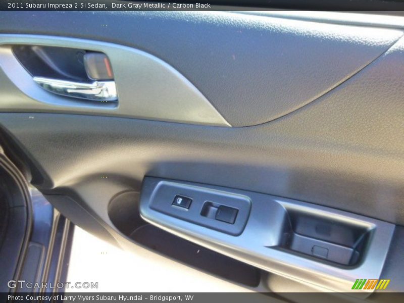Dark Gray Metallic / Carbon Black 2011 Subaru Impreza 2.5i Sedan