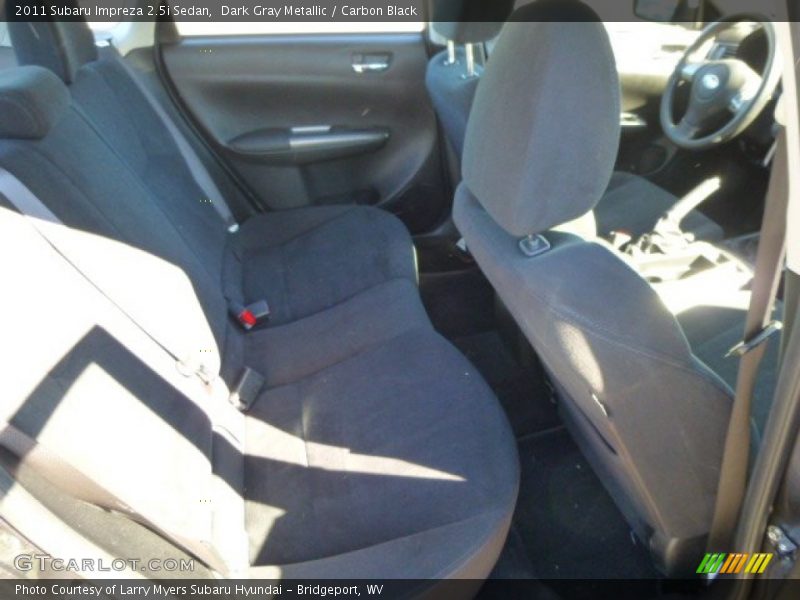 Dark Gray Metallic / Carbon Black 2011 Subaru Impreza 2.5i Sedan