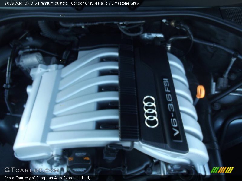 Condor Grey Metallic / Limestone Grey 2009 Audi Q7 3.6 Premium quattro