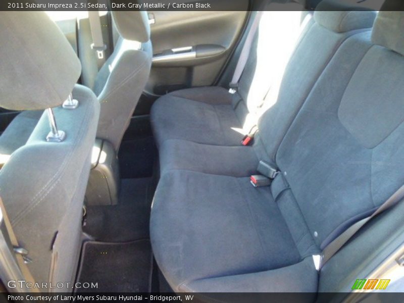 Dark Gray Metallic / Carbon Black 2011 Subaru Impreza 2.5i Sedan