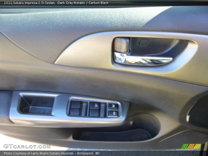 Dark Gray Metallic / Carbon Black 2011 Subaru Impreza 2.5i Sedan