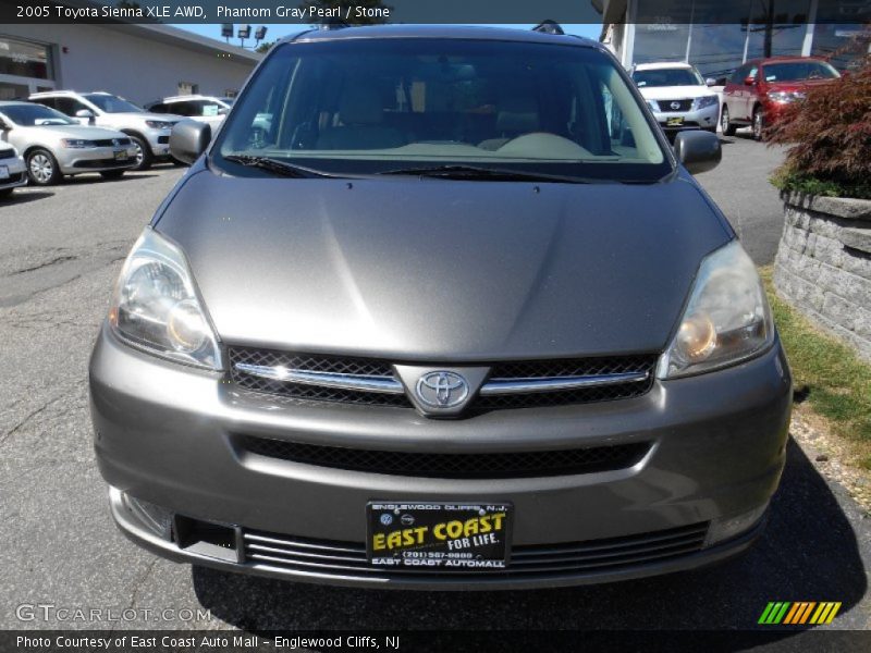 Phantom Gray Pearl / Stone 2005 Toyota Sienna XLE AWD