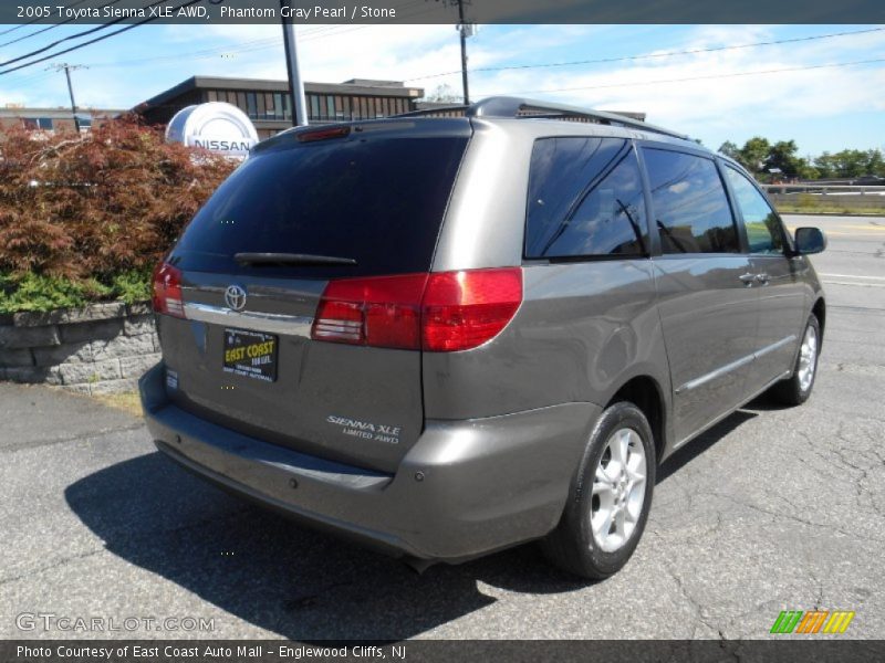 Phantom Gray Pearl / Stone 2005 Toyota Sienna XLE AWD