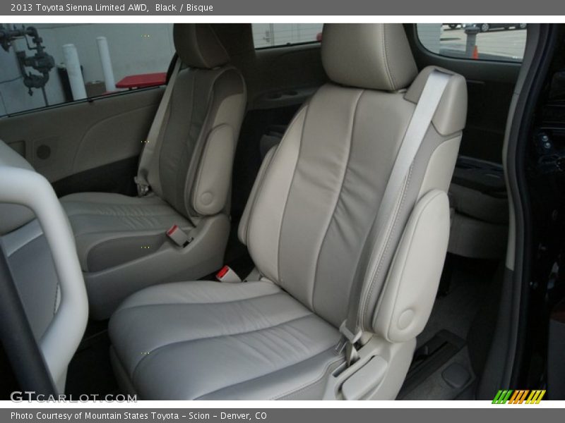 Black / Bisque 2013 Toyota Sienna Limited AWD