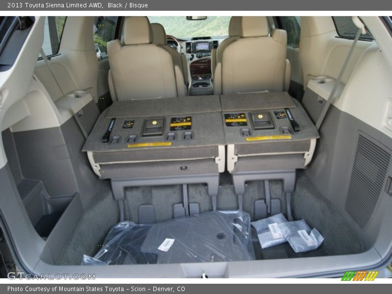 Black / Bisque 2013 Toyota Sienna Limited AWD