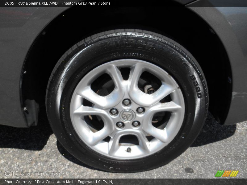 Phantom Gray Pearl / Stone 2005 Toyota Sienna XLE AWD