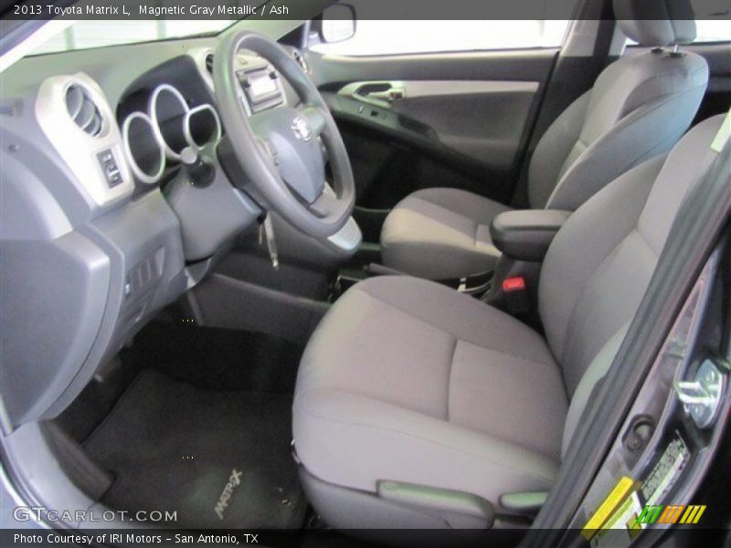 Magnetic Gray Metallic / Ash 2013 Toyota Matrix L