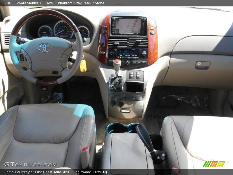 Phantom Gray Pearl / Stone 2005 Toyota Sienna XLE AWD