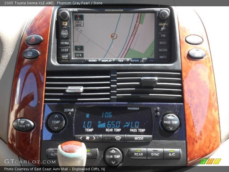 Phantom Gray Pearl / Stone 2005 Toyota Sienna XLE AWD