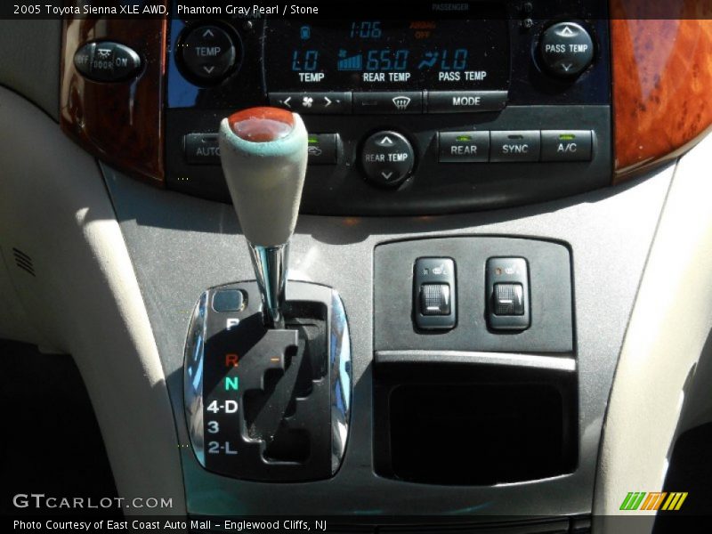 Phantom Gray Pearl / Stone 2005 Toyota Sienna XLE AWD