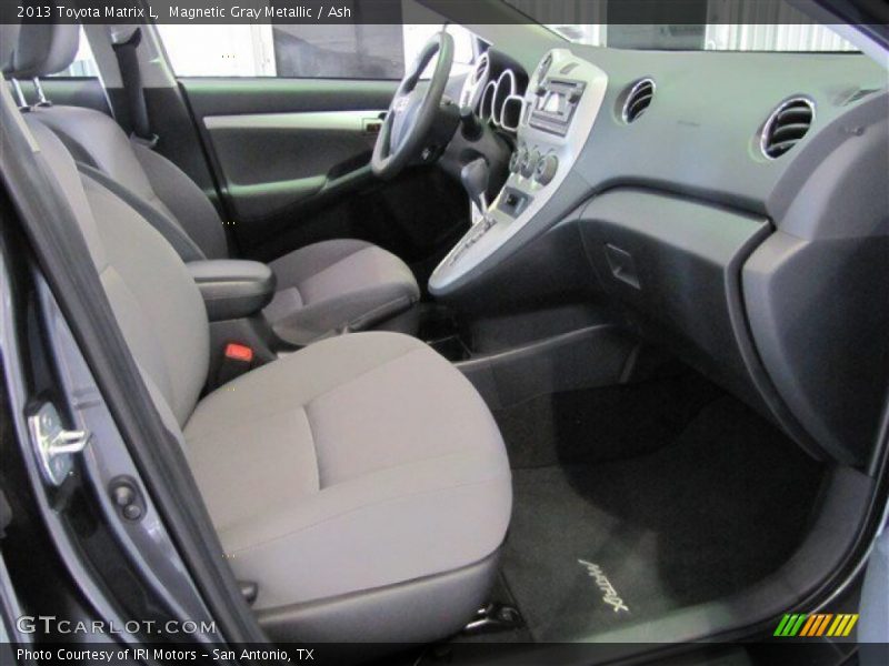 Magnetic Gray Metallic / Ash 2013 Toyota Matrix L