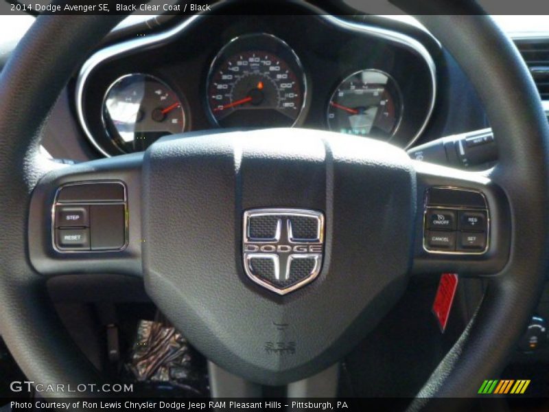 Black Clear Coat / Black 2014 Dodge Avenger SE