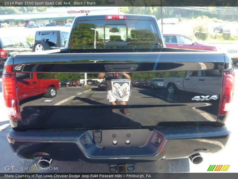 Black / Black 2014 Ram 1500 Sport Quad Cab 4x4