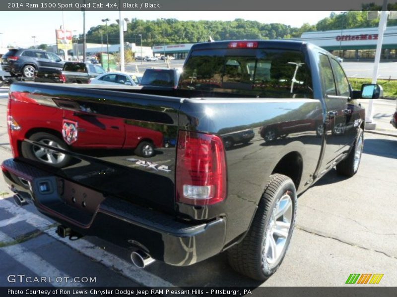 Black / Black 2014 Ram 1500 Sport Quad Cab 4x4