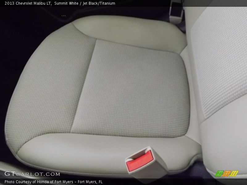 Summit White / Jet Black/Titanium 2013 Chevrolet Malibu LT