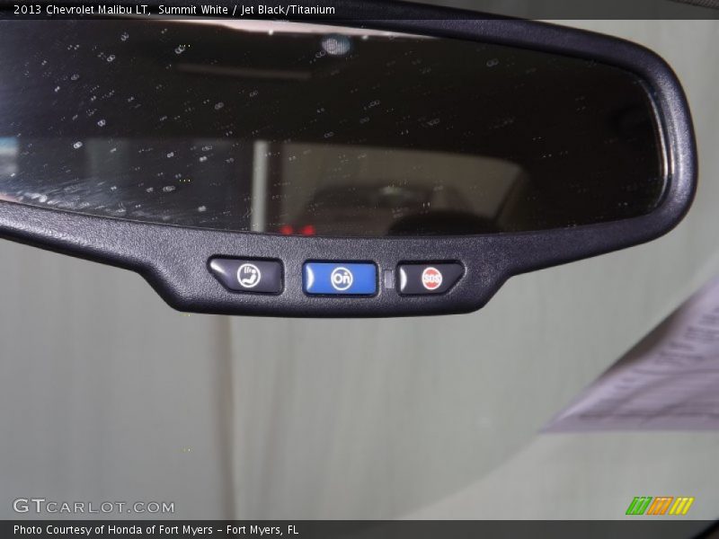 Summit White / Jet Black/Titanium 2013 Chevrolet Malibu LT