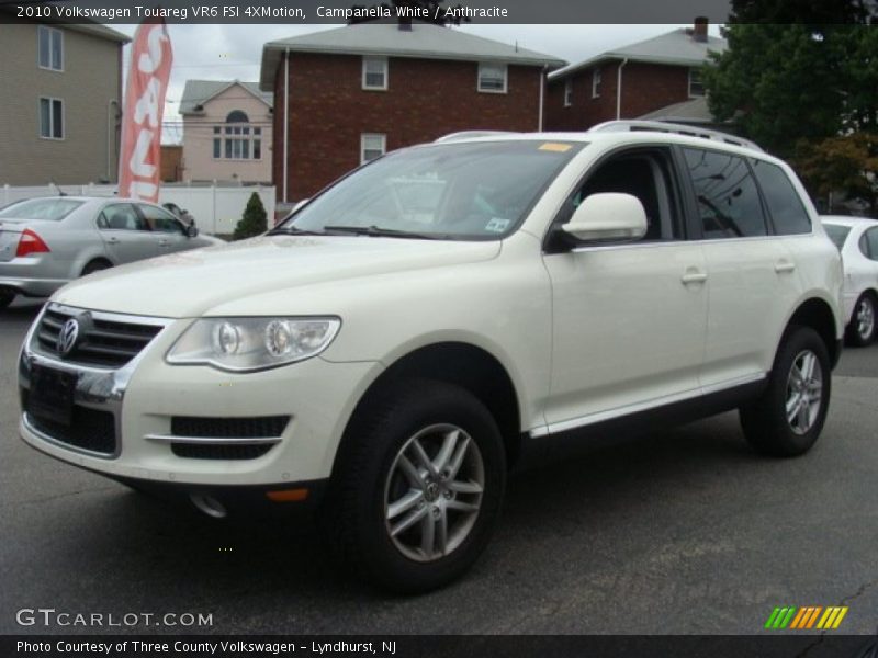 Campanella White / Anthracite 2010 Volkswagen Touareg VR6 FSI 4XMotion