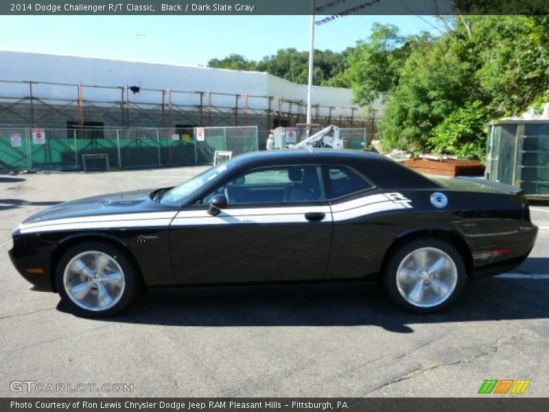 Black / Dark Slate Gray 2014 Dodge Challenger R/T Classic
