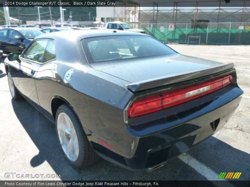 Black / Dark Slate Gray 2014 Dodge Challenger R/T Classic
