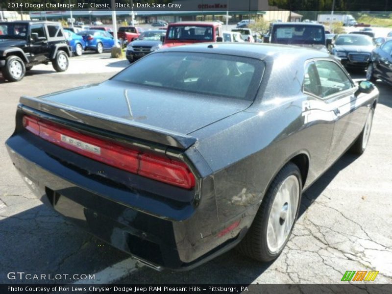 Black / Dark Slate Gray 2014 Dodge Challenger R/T Classic