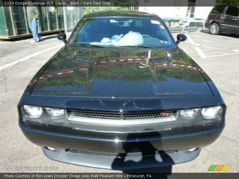 Black / Dark Slate Gray 2014 Dodge Challenger R/T Classic