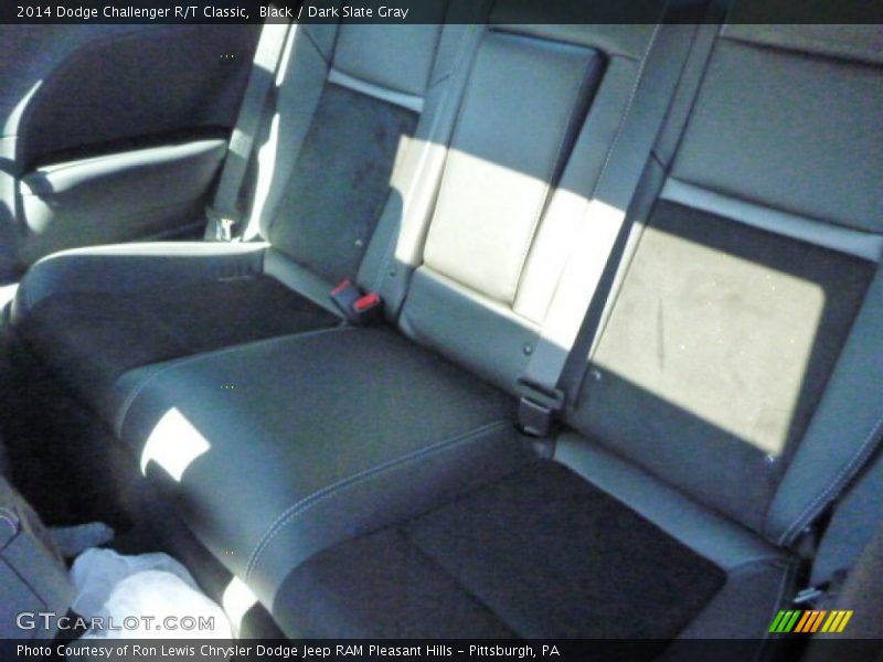 Rear Seat of 2014 Challenger R/T Classic