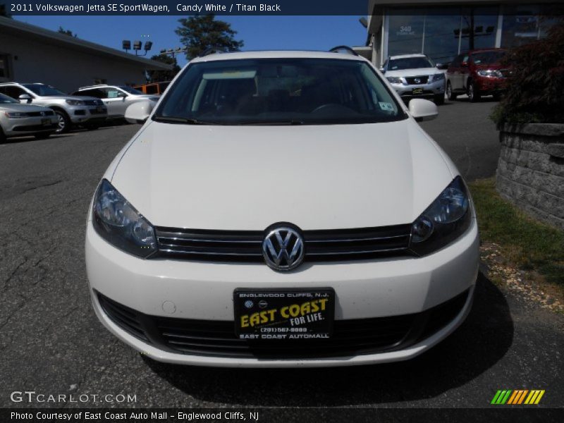 Candy White / Titan Black 2011 Volkswagen Jetta SE SportWagen