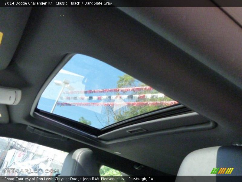 Black / Dark Slate Gray 2014 Dodge Challenger R/T Classic