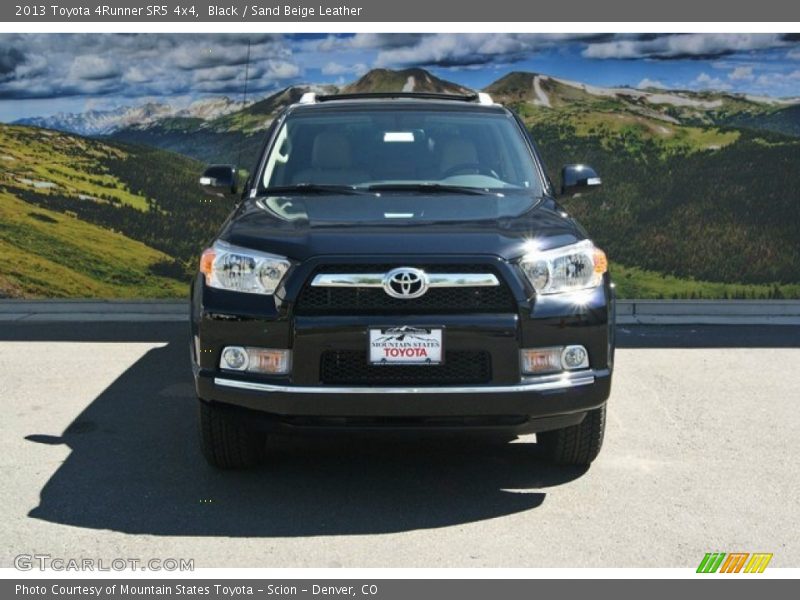 Black / Sand Beige Leather 2013 Toyota 4Runner SR5 4x4