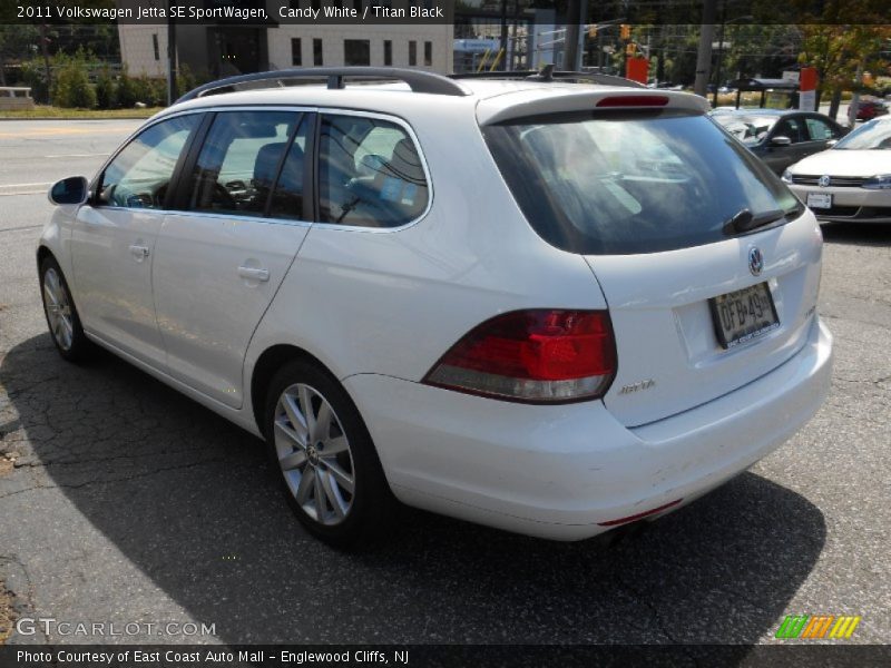 Candy White / Titan Black 2011 Volkswagen Jetta SE SportWagen