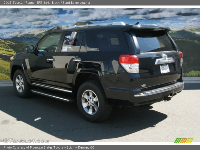 Black / Sand Beige Leather 2013 Toyota 4Runner SR5 4x4