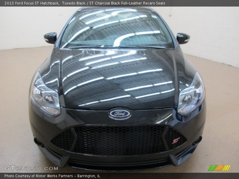 Tuxedo Black / ST Charcoal Black Full-Leather Recaro Seats 2013 Ford Focus ST Hatchback