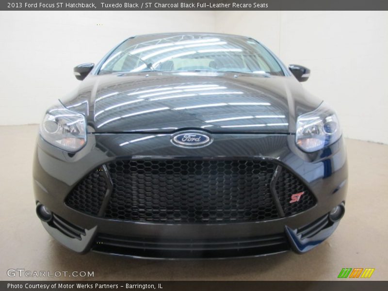 Tuxedo Black / ST Charcoal Black Full-Leather Recaro Seats 2013 Ford Focus ST Hatchback