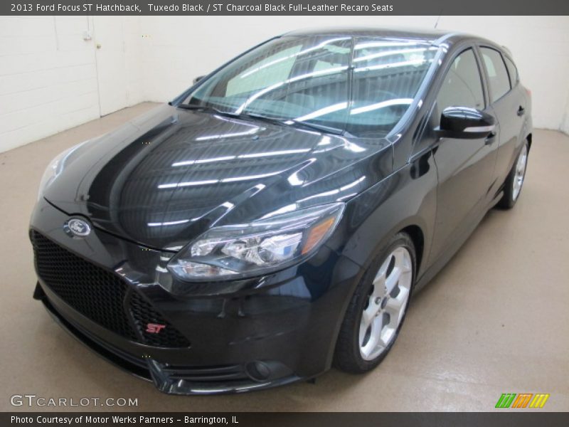 Tuxedo Black / ST Charcoal Black Full-Leather Recaro Seats 2013 Ford Focus ST Hatchback