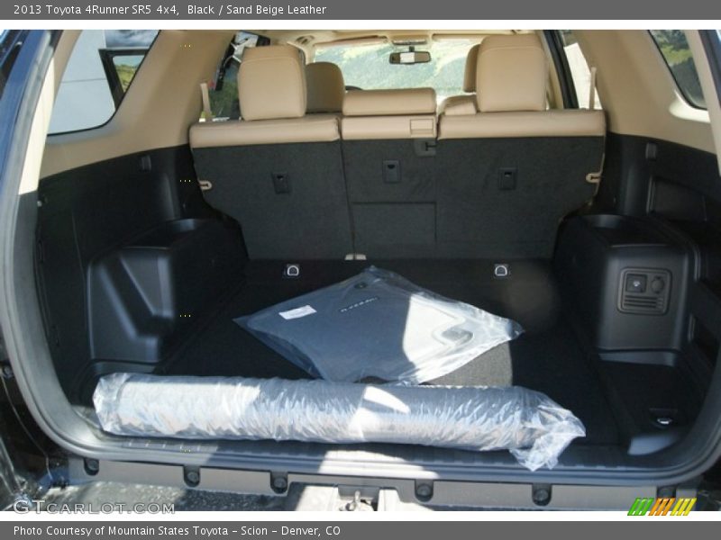 Black / Sand Beige Leather 2013 Toyota 4Runner SR5 4x4