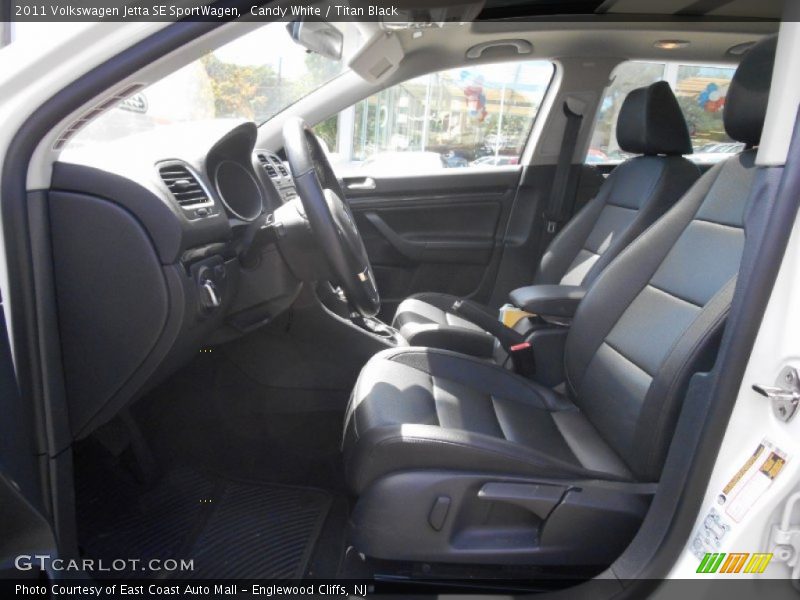 Candy White / Titan Black 2011 Volkswagen Jetta SE SportWagen