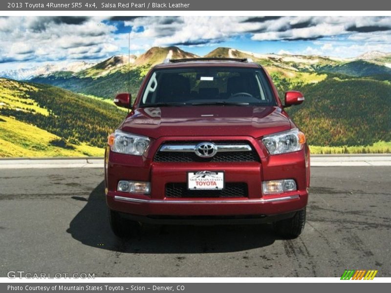 Salsa Red Pearl / Black Leather 2013 Toyota 4Runner SR5 4x4